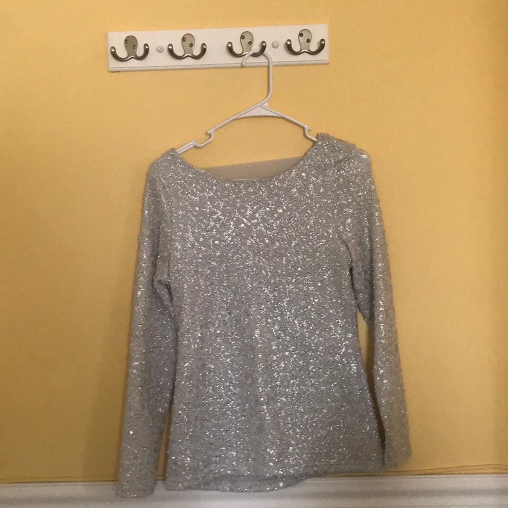 Jennifer Lopez - Sparkly Silver Top